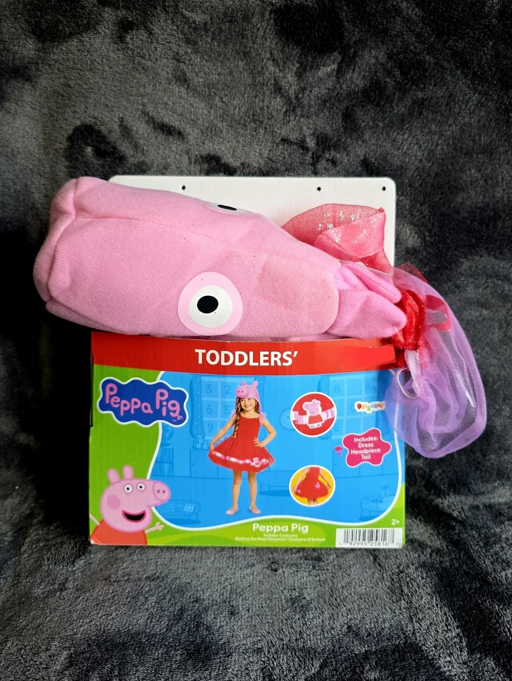 New Toddler girl 2t Classic Peppa Pig Peppa Tutu Halloween Costume Cosplay dress
